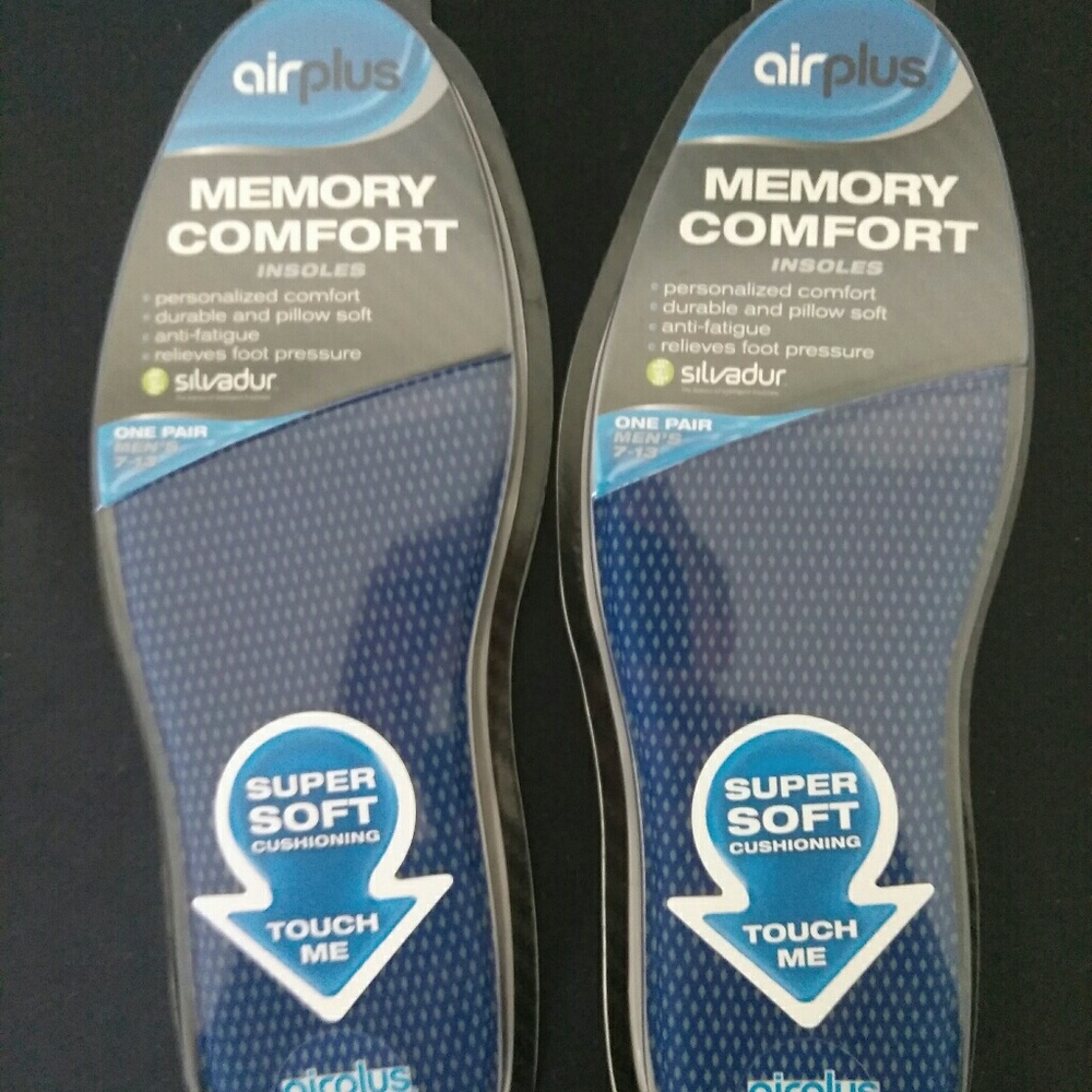 2 AirPlus Insoles - Memory Plus (Men's) Size 7-13